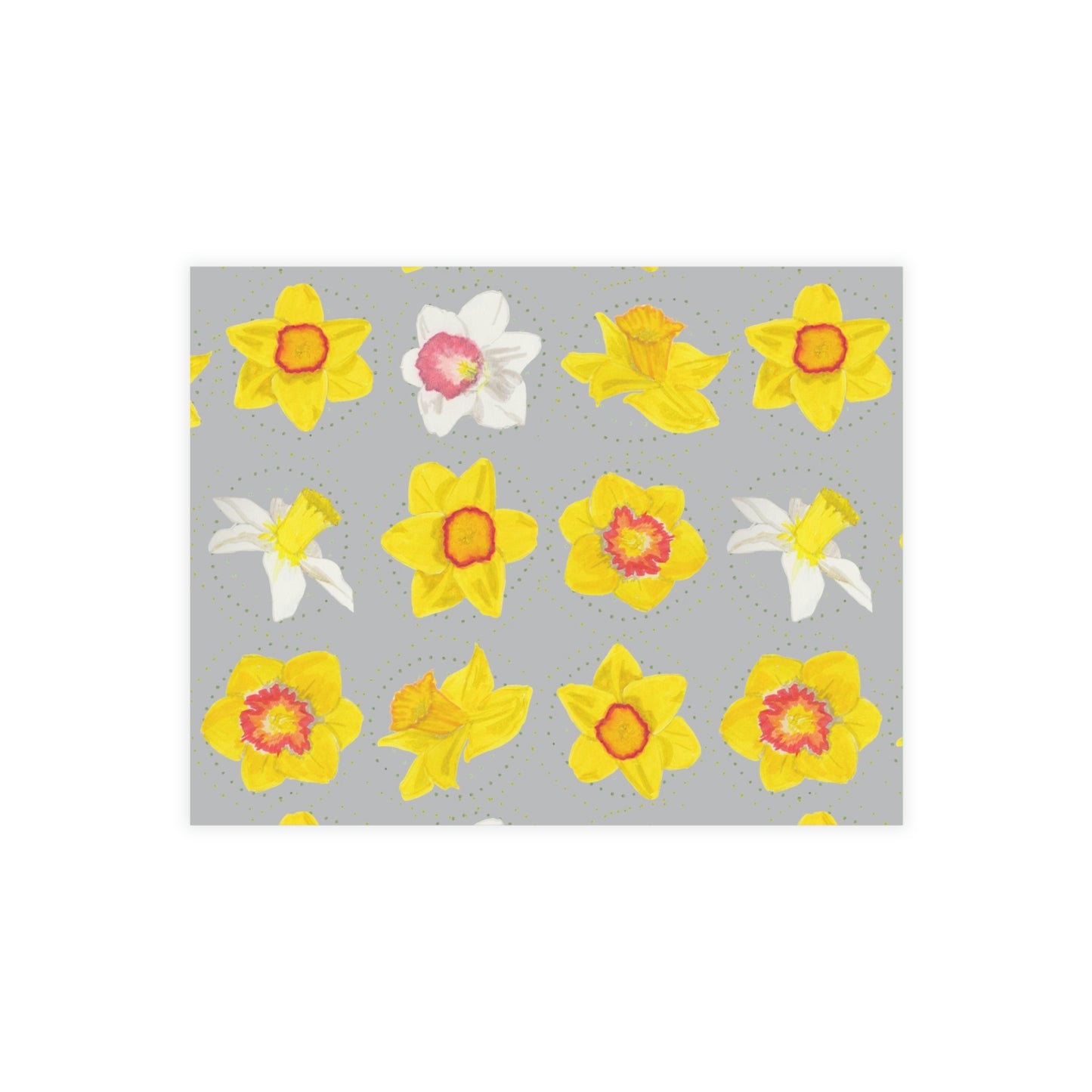 Daffodil Festival Greeting Card Bundle - Daffodils on Grey
