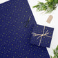 Stars of David Starry Night Wrapping Paper
